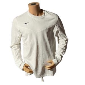 Nike Men's DriFit Sideline Gear UV Crew Neck Shirt White 4XL CW3424-100